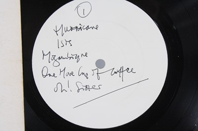 Lot 1018 - Bob Dylan, Desire, White label with hand...