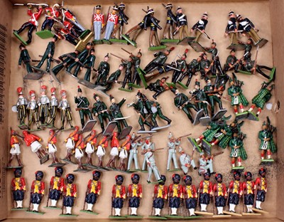 Lot 1727 - Collection of mixed Britains, white metal and...