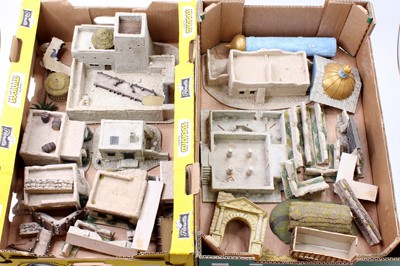 Lot 1754 - Collection of mixed resin and home made war...