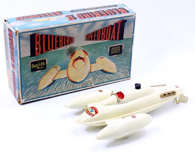 Lot 1829 - Sutcliffe Models, Bluebird 2 Speedboat,...
