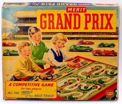 Lot 1897 - Merit Toy Company, Grand Prix Race Game,...