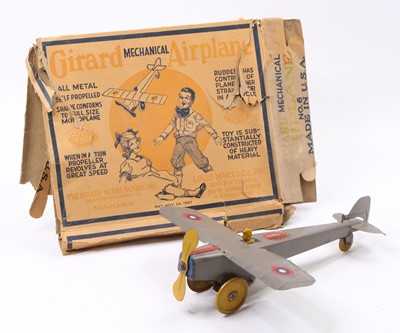 Lot 1836 - Girard Toys, 1921 tinplate and clockwork...