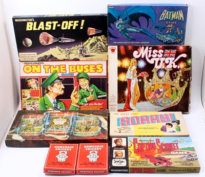 Lot 1874 - Collection of mixed vintage board games to...
