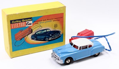 Lot 1834 - A Marx Toys battery operated Electric Car,...