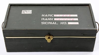Lot 1807 - A vintage Palitoy Action Man Locker Kit Box...