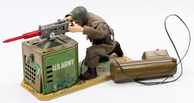 Lot 1813 - A vintage Japan-manufactured tinplate...