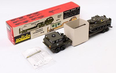 Lot 1522 - Solido No. 211 Berliet T12 Military Tank...