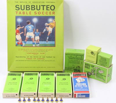 Lot 1881 - A collection of Subbutteo comprising a boxed...