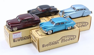 Lot 808 - Brooklin Models 1/43rd scale white metal model...