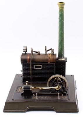 Lot 57 - Marklin stationary steam plant comprising of...