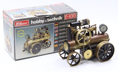 Lot 59 - Wilesco D430 Locomobile Steam Engine, of usual...