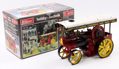 Lot 61 - Wilesco D409 Showmans Engine, Live Steam,...