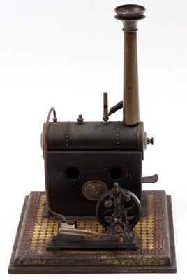 Lot 65 - Ernst Plank, Circa 1910 stationary steam plant...