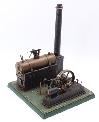 Lot 144 - Bing Circa 1912 stationary large-scale steam...
