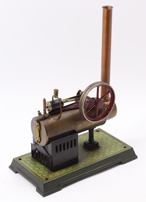 Lot 77 - Bing stationary horizontal over type steam...