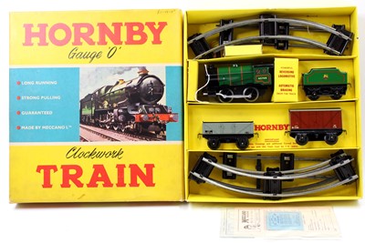 Lot 202 - 1956-65 No.30 Hornby Goods set, clockwork,...