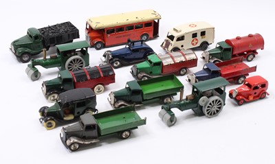Lot 1837 - A collection of Triang Minic tinplate...