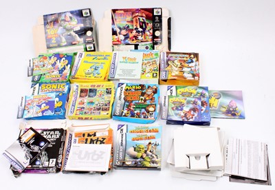 Lot 1952 - Collection of mixed Gameboy, Advance and...