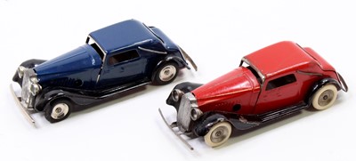 Lot 1853 - 2 Triang Minic tinplate and clockwork Vauxhall...