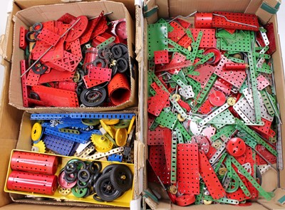 Lot 1964 - A large collection of vintage Meccano,...
