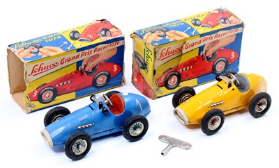 Lot 1909 - Schuco, No.1070 Grand Prix Racer, tinplate and...