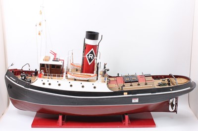 Lot 96 - A GRP and wooden kit built radio controlled...