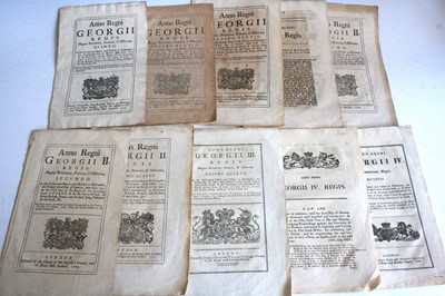 Lot 2002 - A collection of 18th & 19th century British...