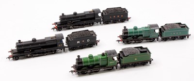 Lot 460 - Four Bachmann China steam locomotives, all in...