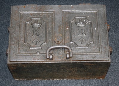 Lot 564 - A Victorian cast iron Government Revenue /...