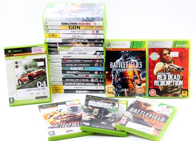 Lot 1957 - One tray containing a collection of Xbox and...