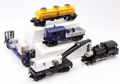 Lot 277 - A collection of Lionel 0 gauge locomotives and...