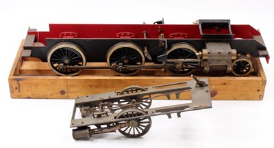 Lot 94 - A 3½" gauge 2-6-0 part built locomotive...