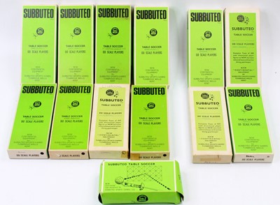Lot 1883 - A collection of 12 boxed Subbuteo Heavyweight...