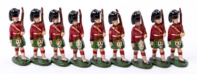 Lot 1753 - Collection of 9 various Quiralu aluminium...