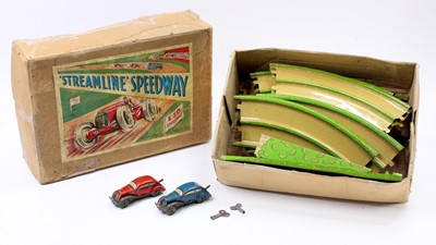 Lot 1896 - A Marx Toys of Great Britain tin plate and...