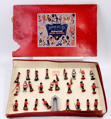 Lot 1799 - A Herald Models plastic unbreakable gift set,...