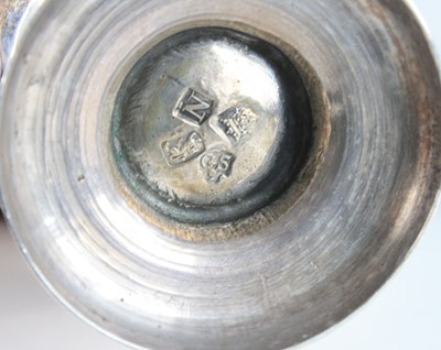 Lot 2089 - A George II silver sugar caster, of typical...