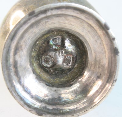 Lot 2088 - A George II silver sugar caster, of typical...