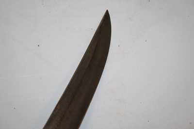 Lot 592 - A Japanese Gendaito wakizashi, having a 47cm...