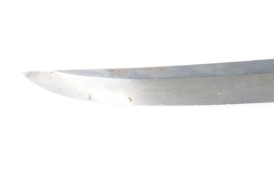 Lot 592 - A Japanese Gendaito wakizashi, having a 47cm...