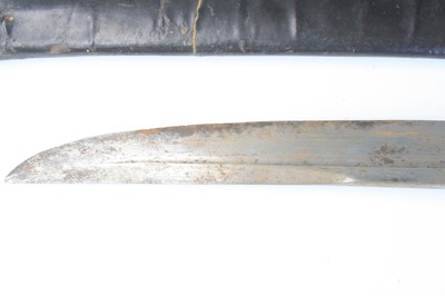 Lot 593 - A Chinese Boxer Rebellion period sword, having...