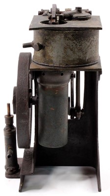 Lot 14 - A Circa 1900 heavy cast metal partly complete...