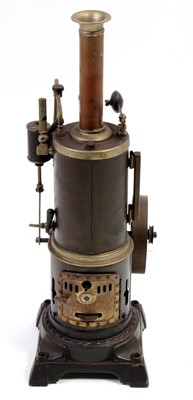 Lot 23 - Ernst Plank, Germany, vertical steam engine,...