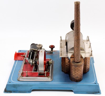 Lot 29 - Wilesco Germany, live steam plant comprising...