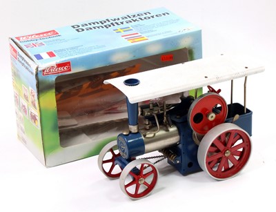 Lot 30 - Wilesco No. D405 Traction Engine comprising of...