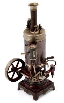 Lot 37 - Doll et Cie, single-cylinder vertical steam...