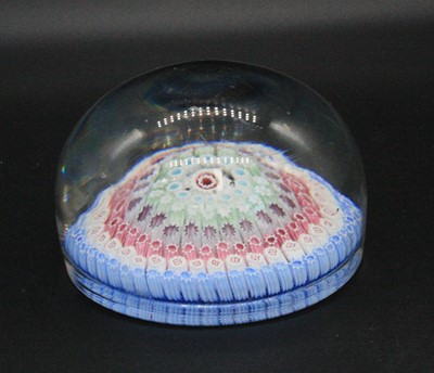 Lot 2081 - An Arculus glass millefiore paperweight,...