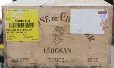 Lot 1011 - Domaine de Chevalier, 2012, Pessac-Léognan,...