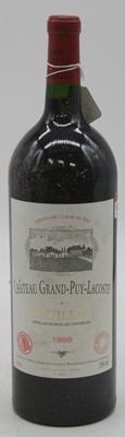 Lot 1023 - Château Grand Puy-Lacoste, 1998, Pauillac, one...
