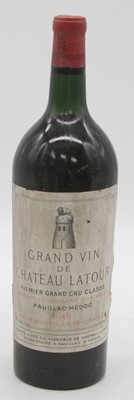Lot 1014 - Château Latour, 1956, Pauillac, one magnum